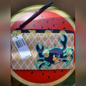 Vera Bradley Beach Wristlet in Toucan Party